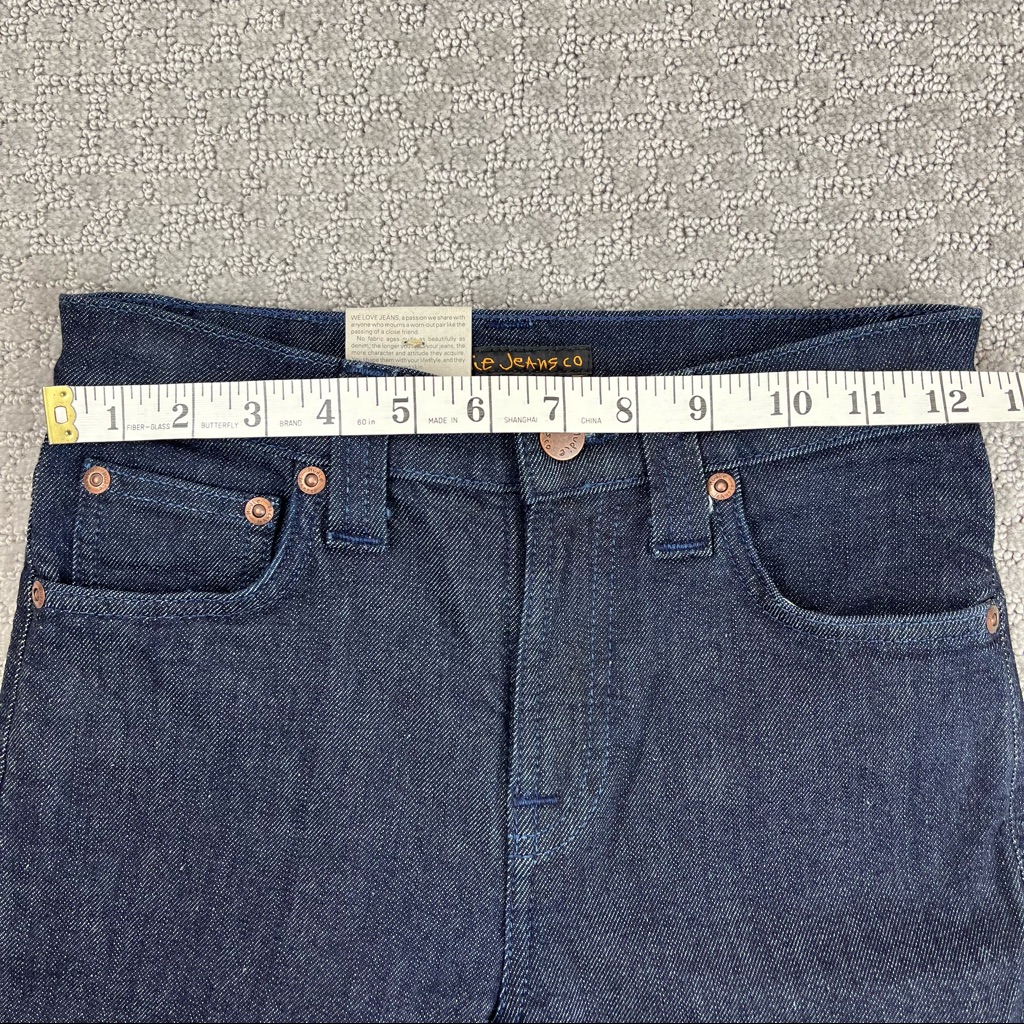 Nwt Nudie Jeans Co. Tube Tom Rinsed Open Indigo W24 L30 — image 6 of 8